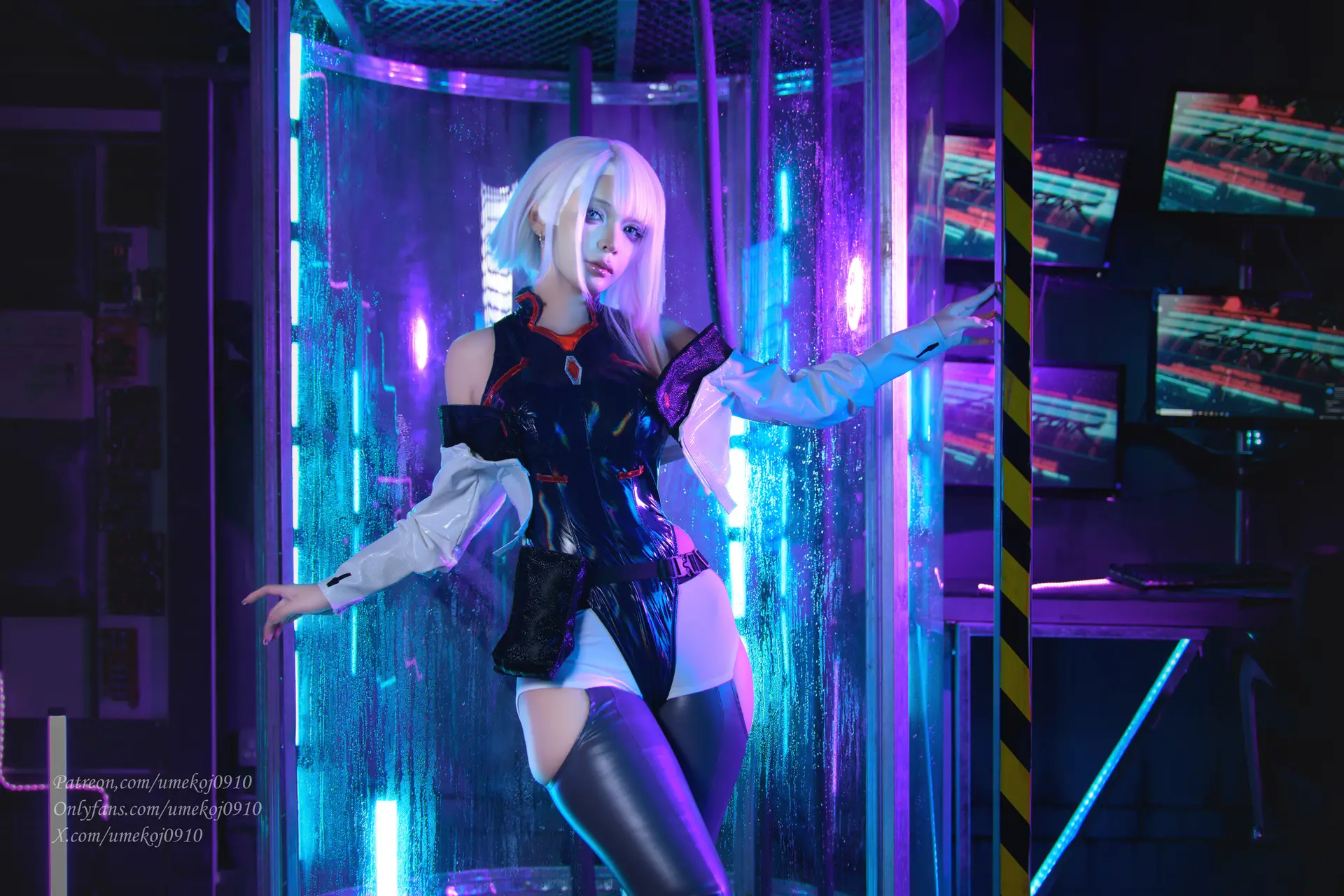 Ảnh Sex UmekoJ Cosplay Lucy Cyberpunk Edgerunner