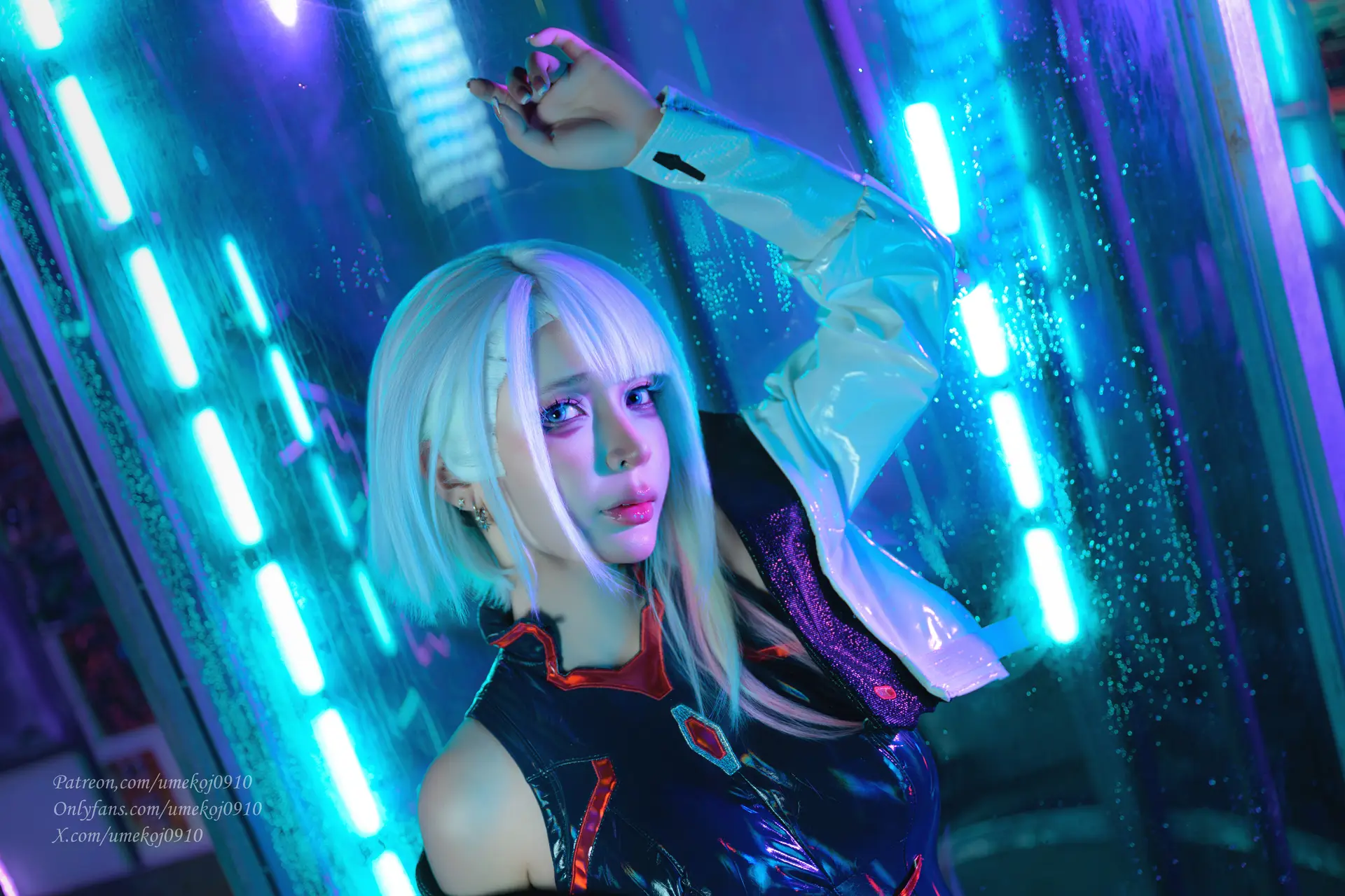Ảnh Sex UmekoJ Cosplay Lucy Cyberpunk Edgerunner