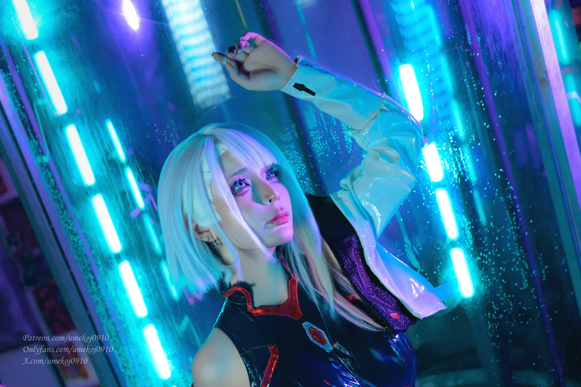 Ảnh Sex UmekoJ Cosplay Lucy Cyberpunk Edgerunner