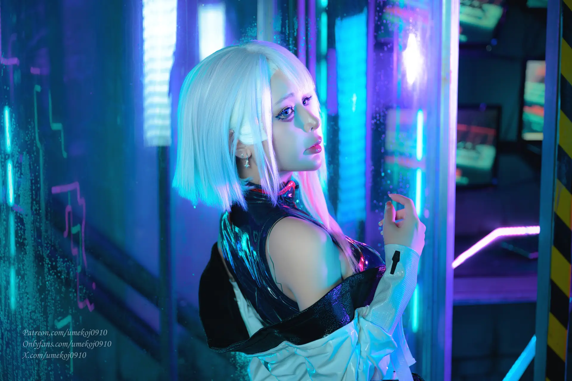 Ảnh Sex UmekoJ Cosplay Lucy Cyberpunk Edgerunner