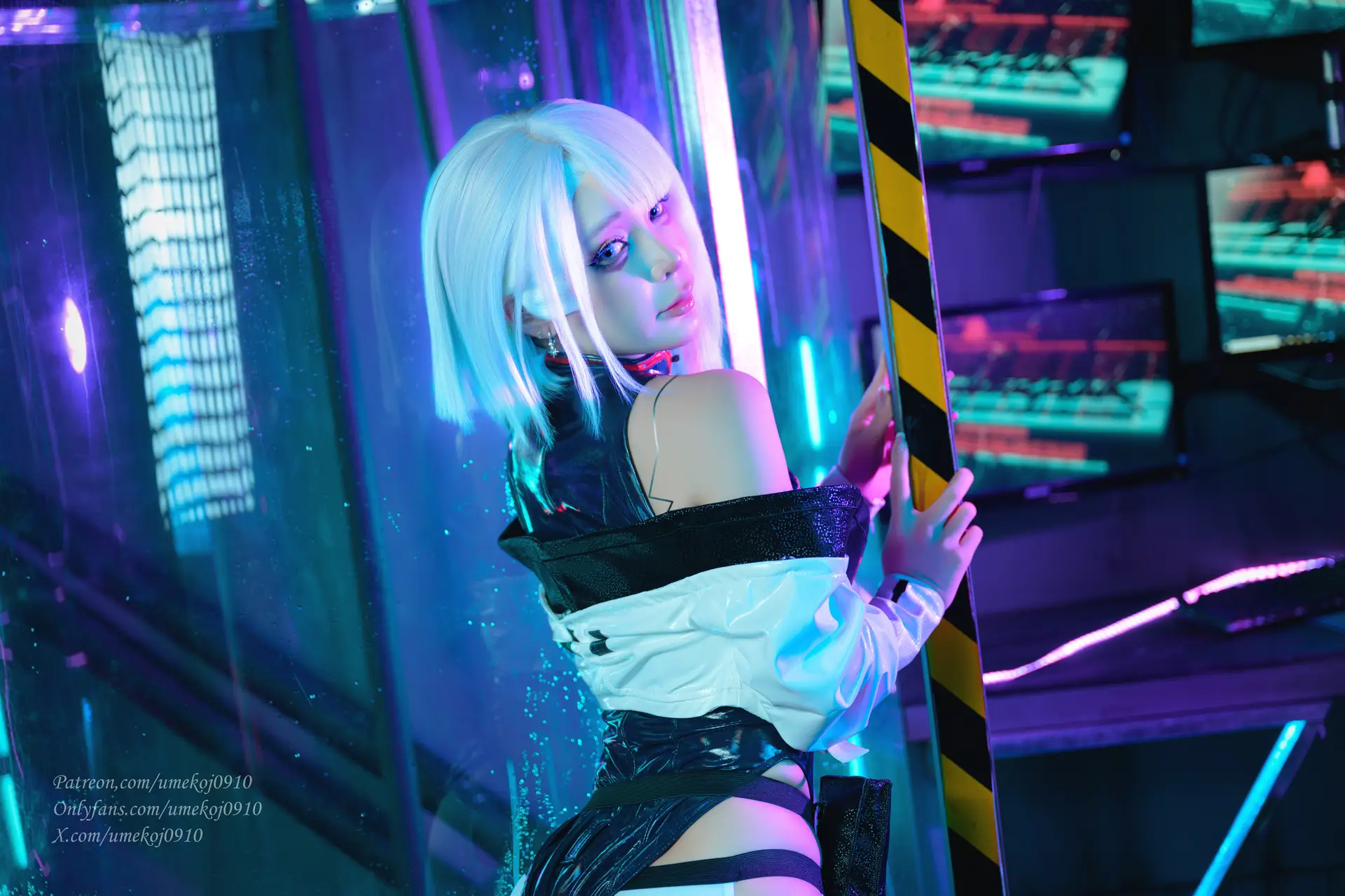 Ảnh Sex UmekoJ Cosplay Lucy Cyberpunk Edgerunner