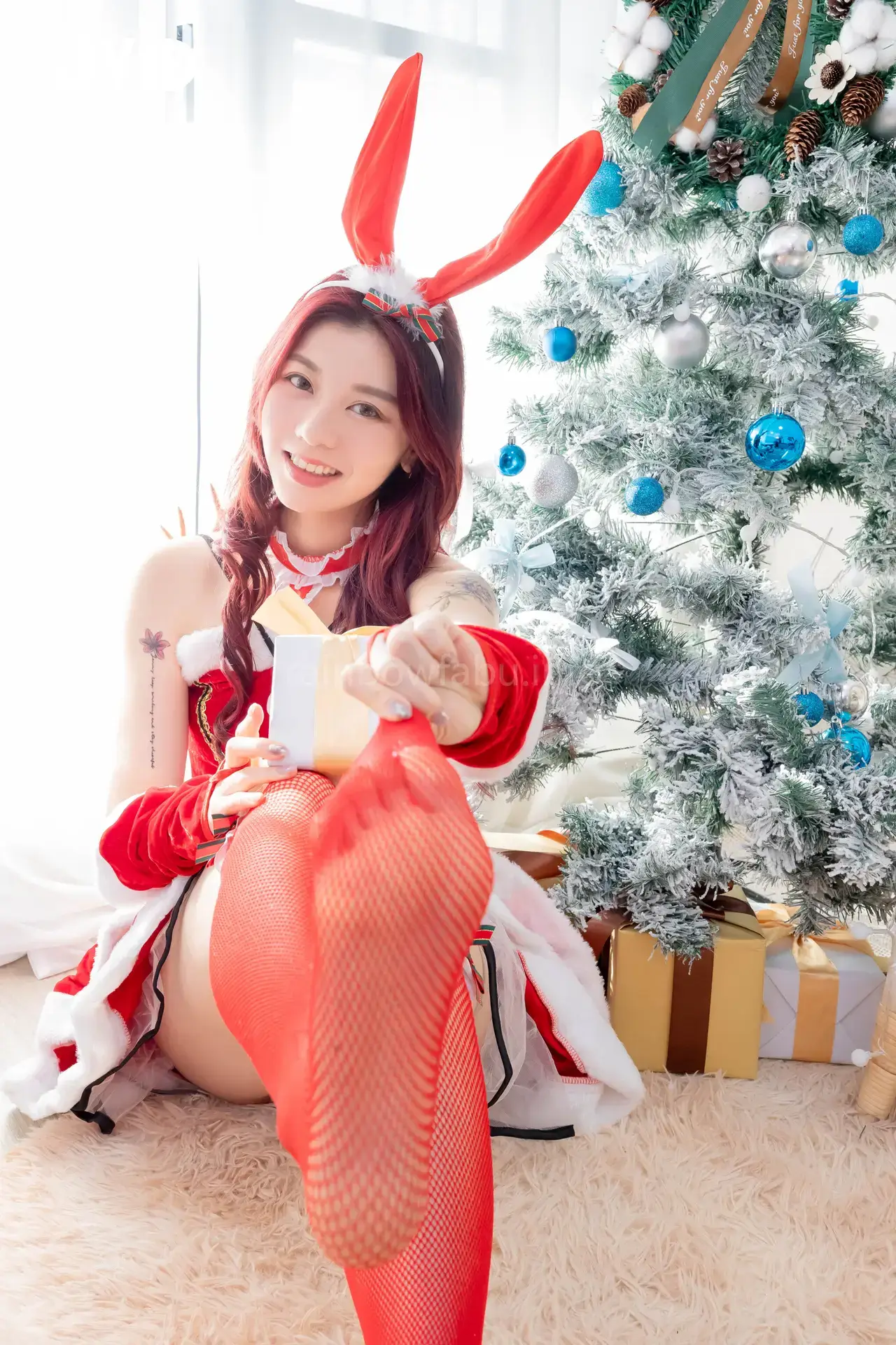 Ảnh sex Caroline JVID Album gi&aacute;ng sinh