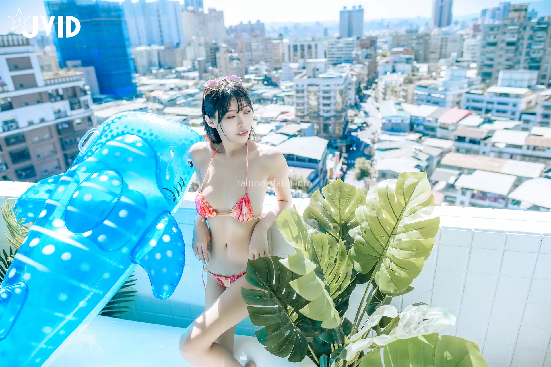 Ảnh Sex [JVID] WenHsin Getting soaked on the balcony