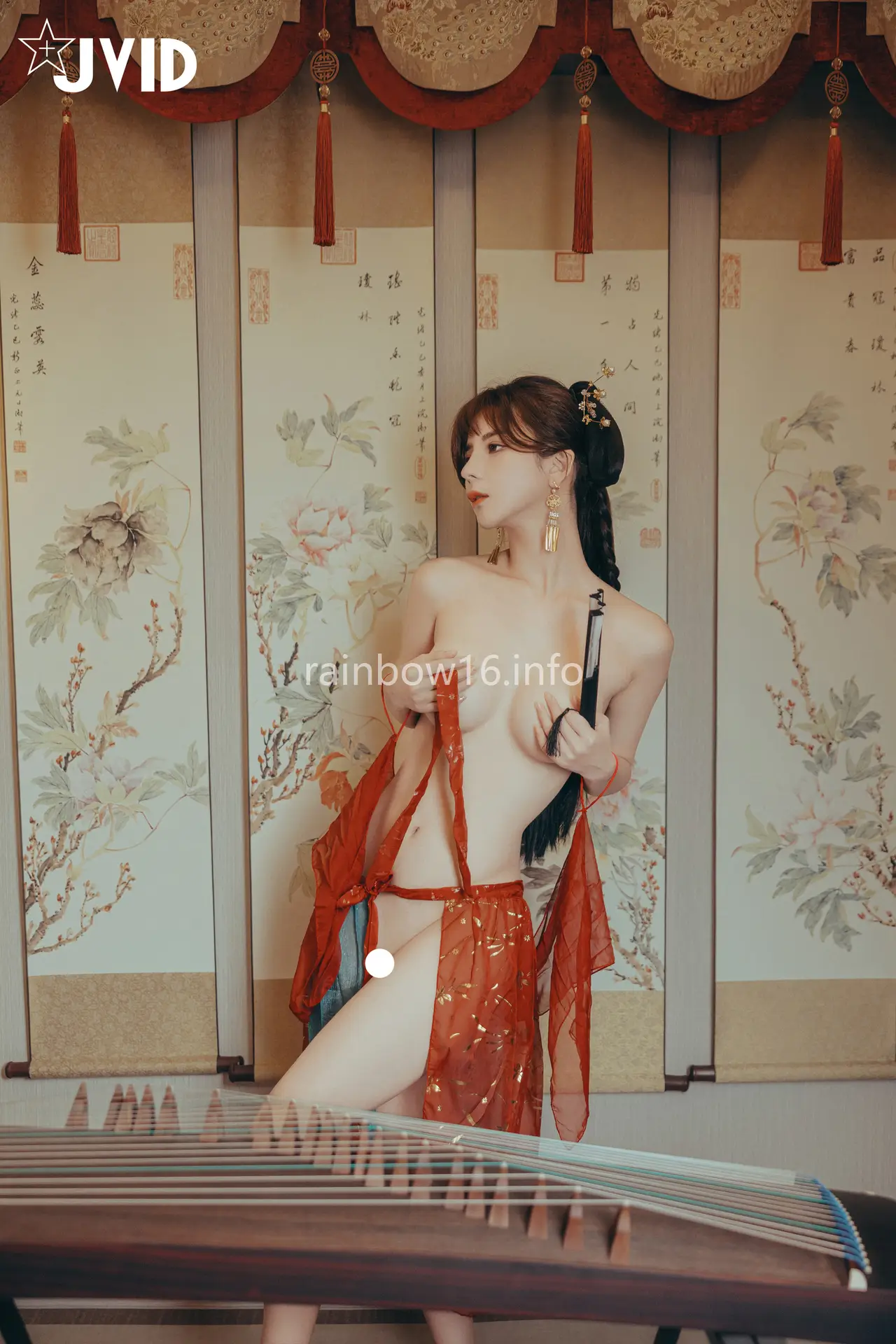 Ảnh sex JVID Mina Naked lustful thoughts during Mid-Autumn Festival