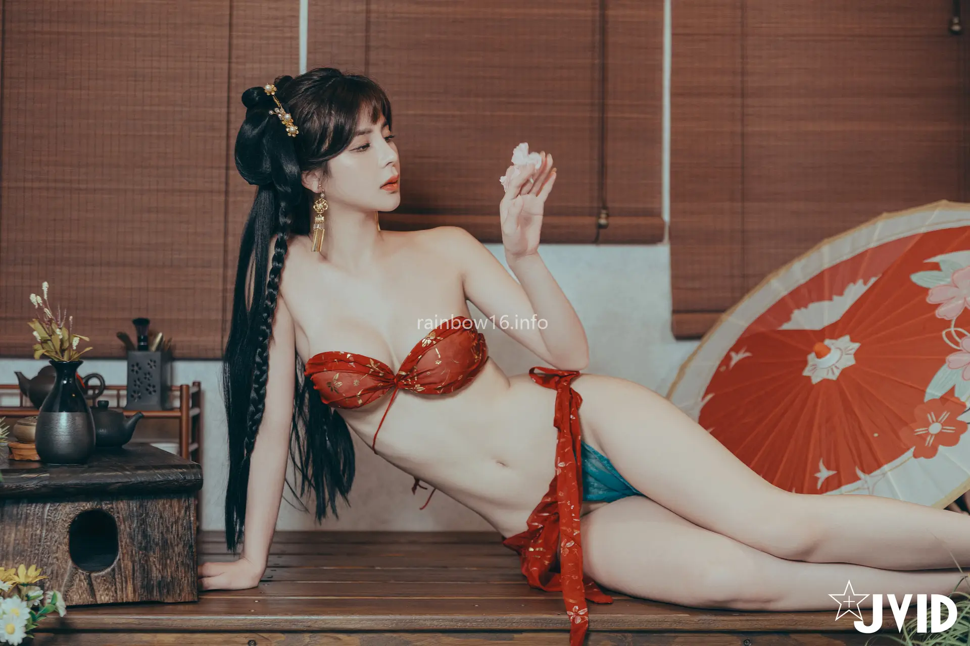 Ảnh sex JVID Mina Naked lustful thoughts during Mid-Autumn Festival