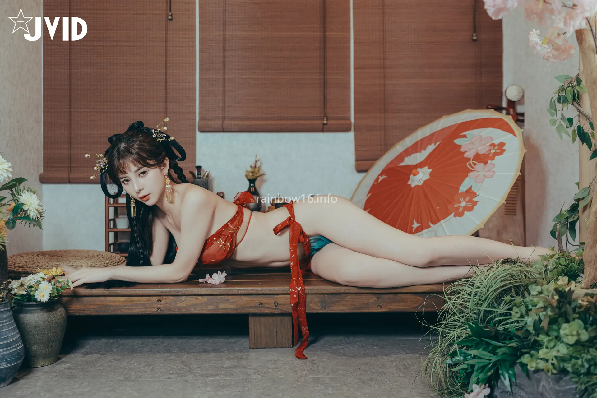 Ảnh sex JVID Mina Naked lustful thoughts during Mid-Autumn Festival