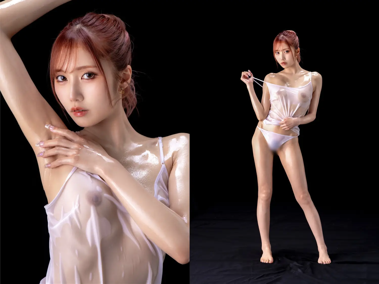 Ảnh Sex Amiri Saito: Absolutely transparent and shiny pose book