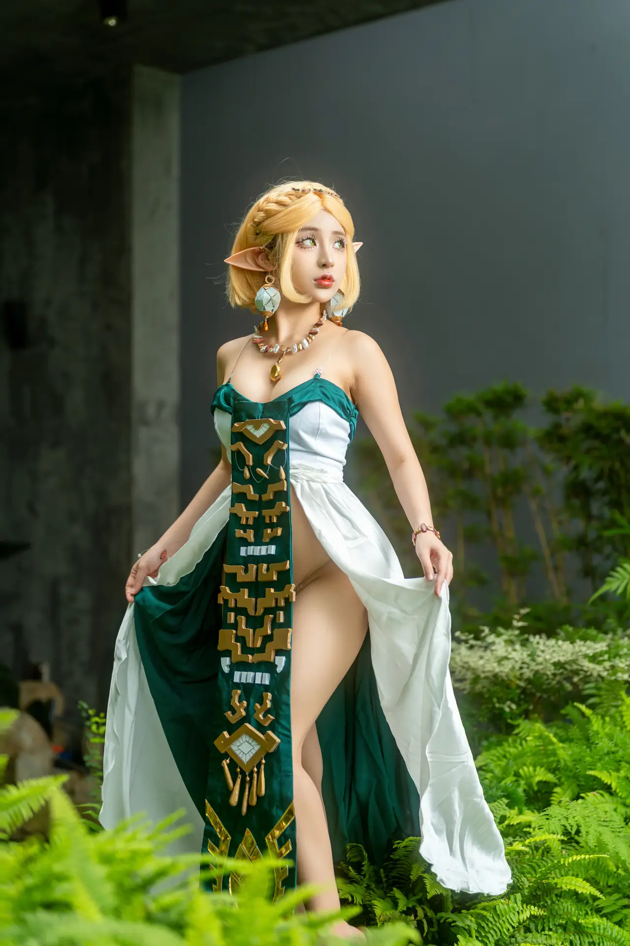 Ảnh Sex Linhnhikute (yuumeilyn) cosplay Princess Zelda