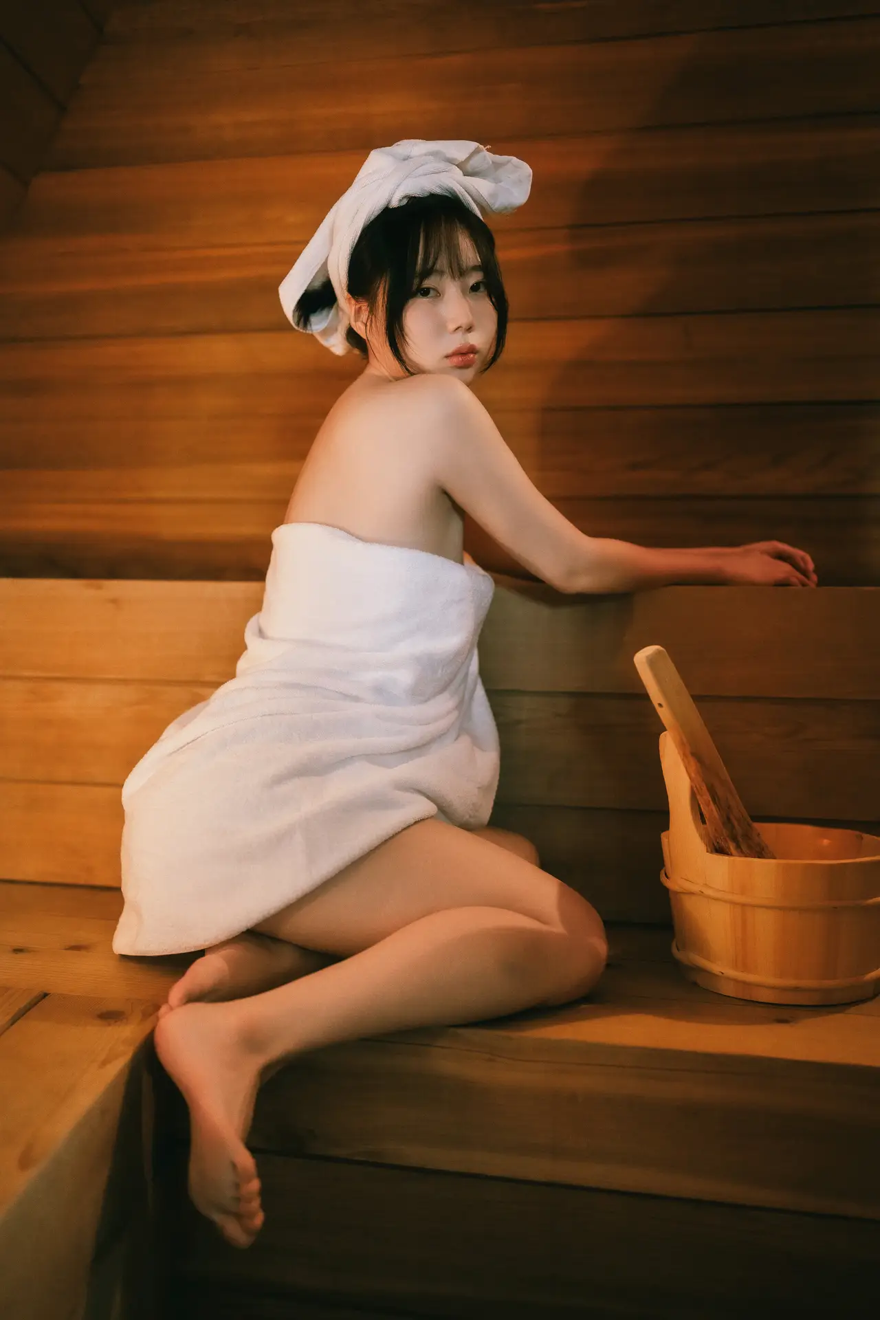 Ảnh Sex Myu_a_ (뮤아) [SWEETBOX]: Sauna