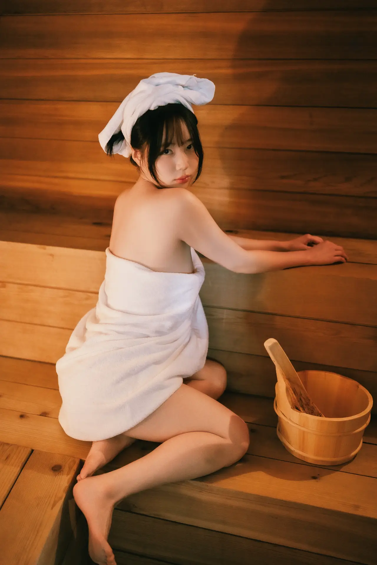 Ảnh Sex Myu_a_ (뮤아) [SWEETBOX]: Sauna