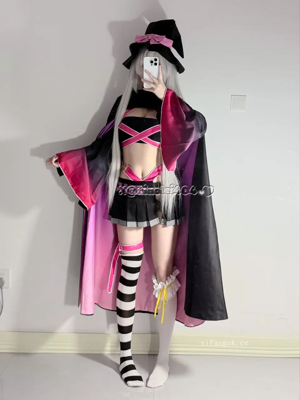 Ảnh Sex Xiaolei404 cosplay Ayachi Nene &amp; Skadi