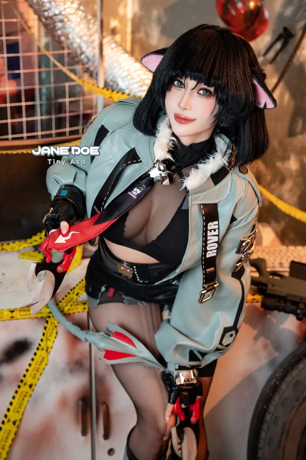 Ảnh Sex Tiny Asa Cosplay Jane Doe Zenless Zone Zero
