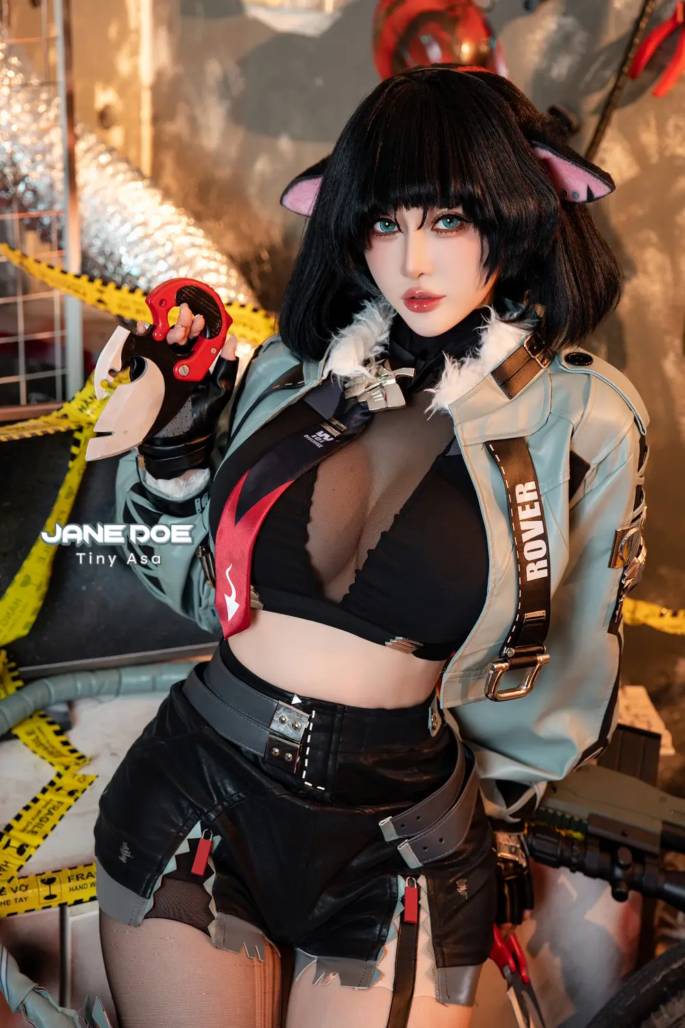 Ảnh Sex Tiny Asa Cosplay Jane Doe Zenless Zone Zero
