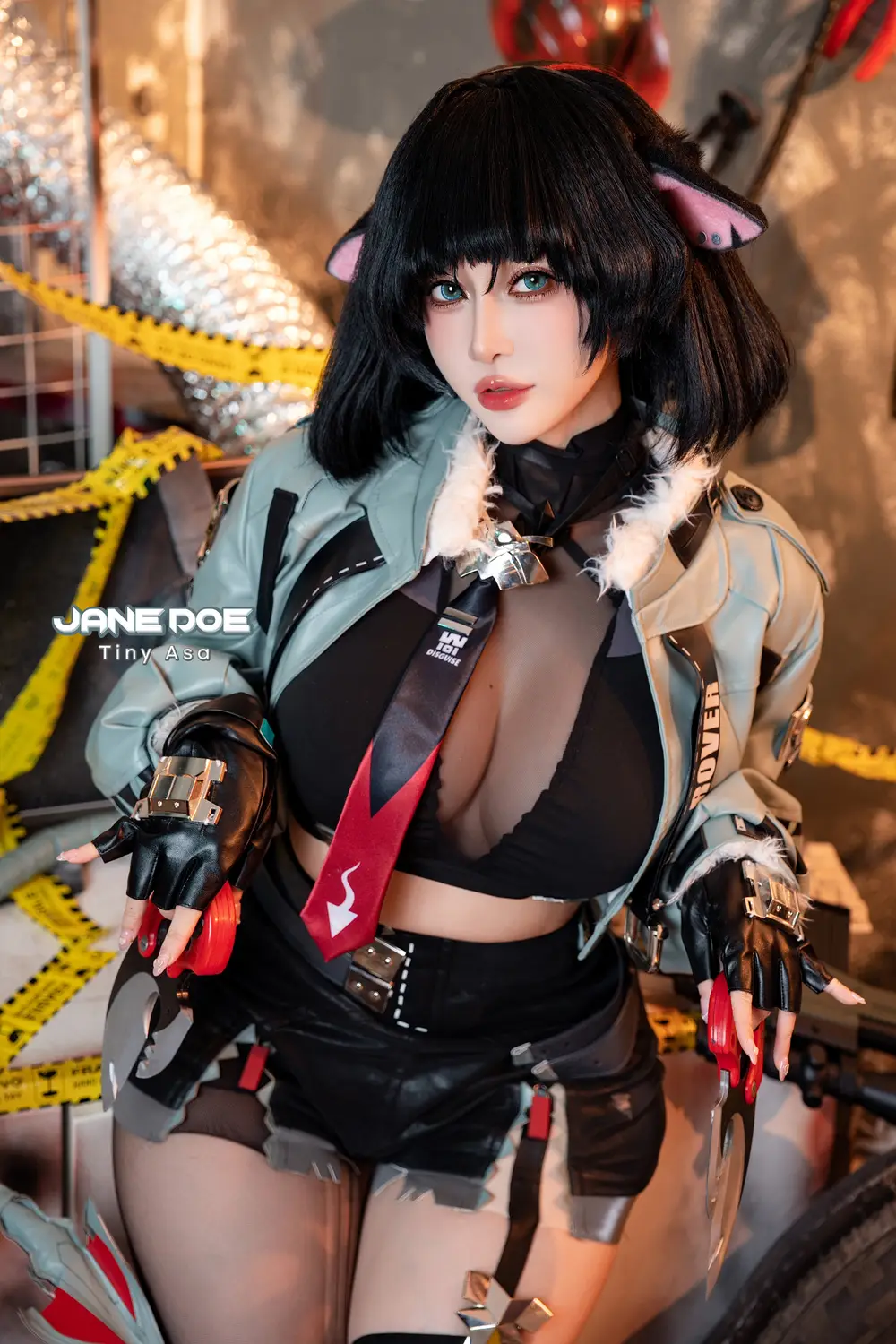 Ảnh Sex Tiny Asa Cosplay Jane Doe Zenless Zone Zero