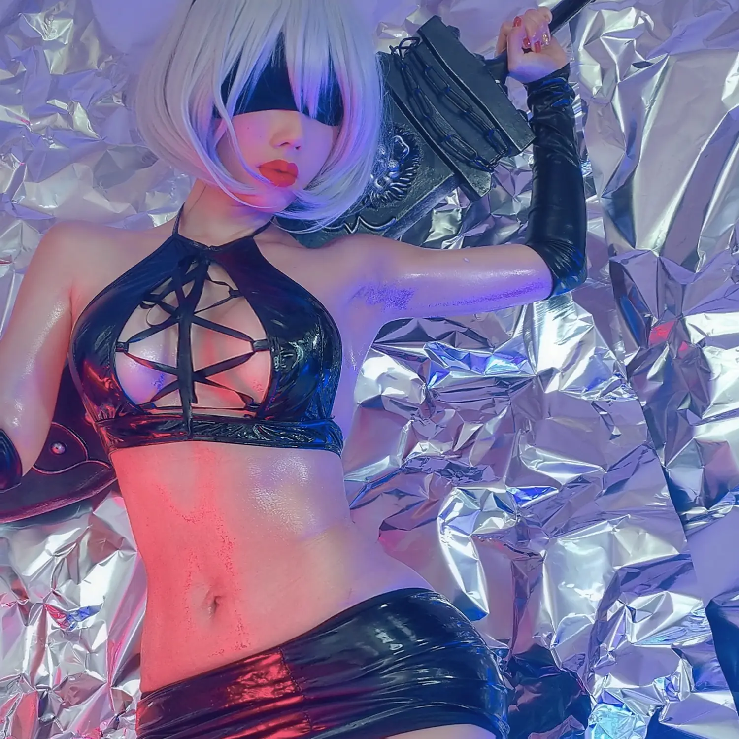 Ảnh Sex TiTi Cosplay Salt-Baked Chicken